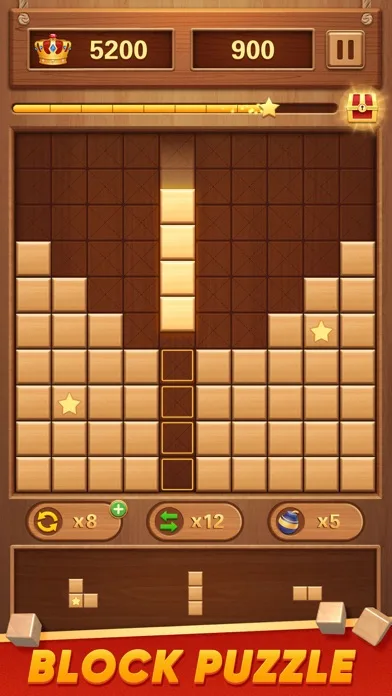Block Puzzle Wood Blast screenshot 1