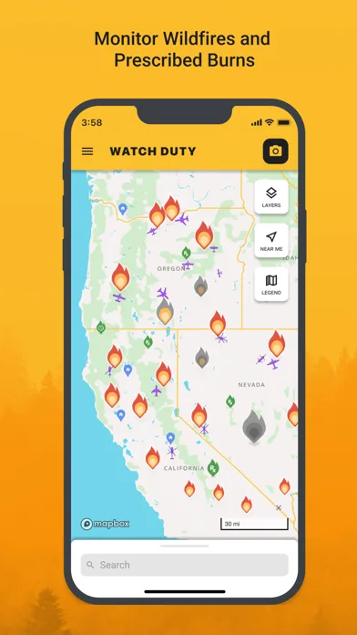 Watch Duty: Wildfire Maps screenshot 1