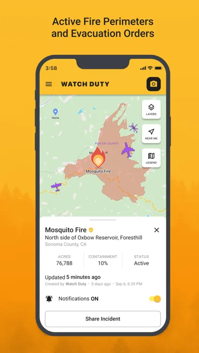 Watch Duty: Wildfire Maps screenshot 2