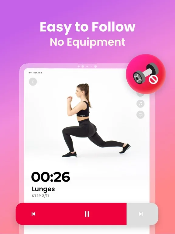JustFit: Lazy Workout & Fit screenshot 4