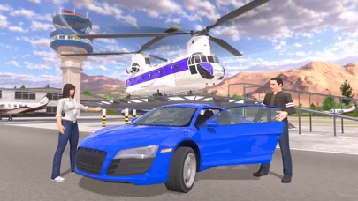Helicopter Flying: Car Driving screenshot 3