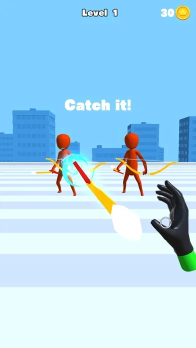 Arrow Catch 3D - action game screenshot 1