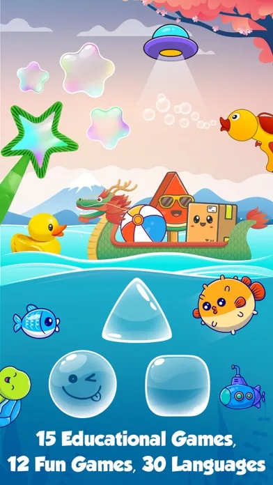 Baby games - Bubble pop games screenshot 1