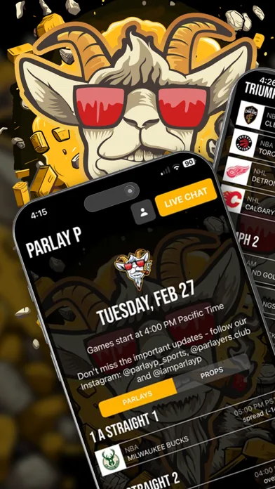 Parlay P Sports Newsletter screenshot 1