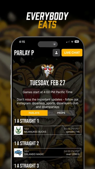 Parlay P Sports Newsletter screenshot 3