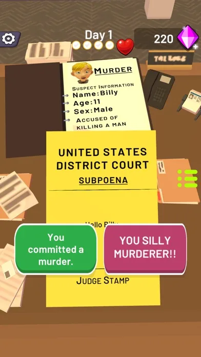 Judge 3D - Court Affairs screenshot 2