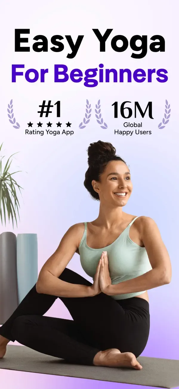 Yoga for Beginners, Pilates+ screenshot 1