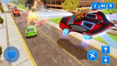 Extreme Flying Car Transporter screenshot 2