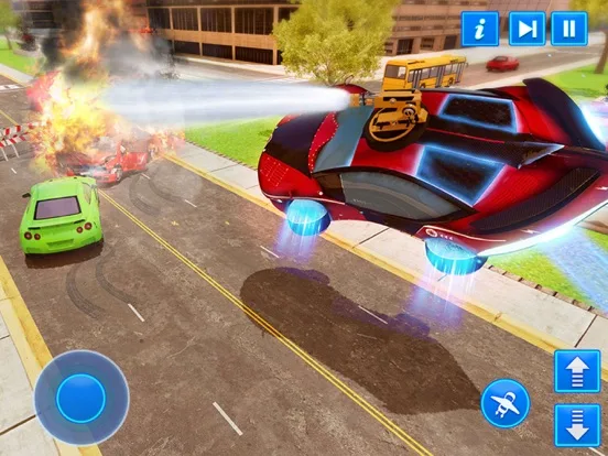 Extreme Flying Car Transporter screenshot 5