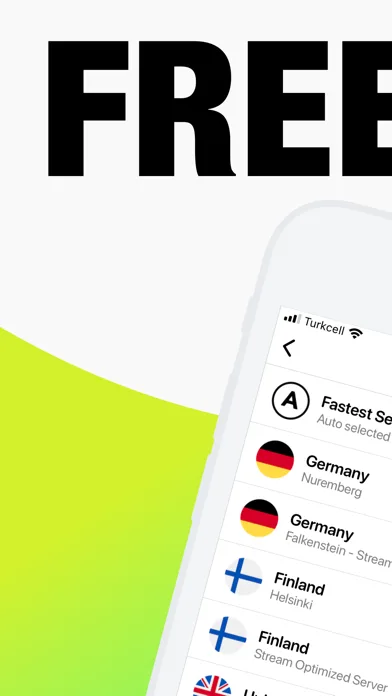 Free VPN: Fast Unlimited Proxy screenshot 1