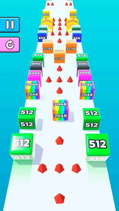 Jelly Run 2048: Number Games screenshot 1
