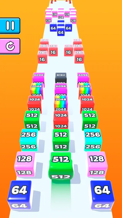 Jelly Run 2048: Number Games screenshot 2