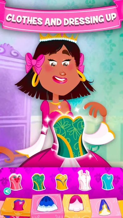 Princess Makeover: Hair Salon screenshot 1