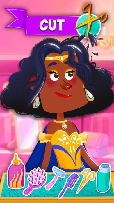 Princess Makeover: Hair Salon screenshot 3