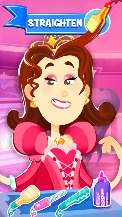 Princess Makeover: Hair Salon screenshot 4