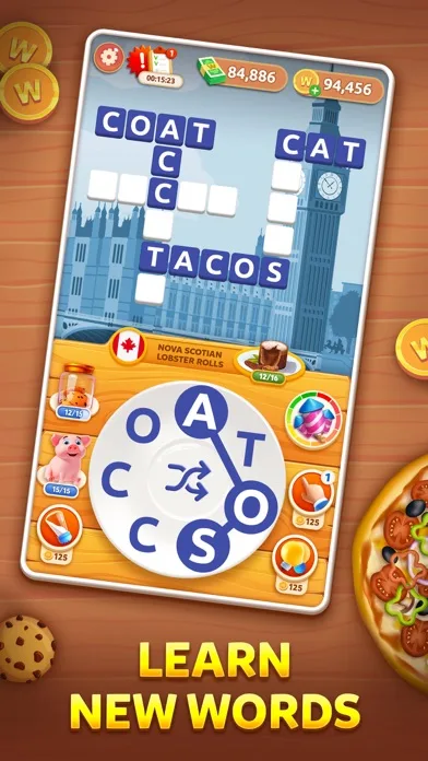 Wordelicious: Food & Travel screenshot 2