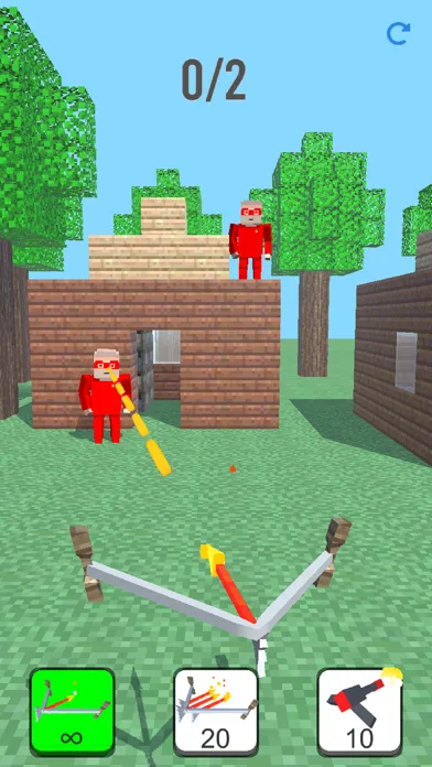 Burn it Down! 3D Pixel Game screenshot 1