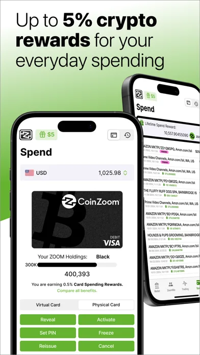CoinZoom Buy, Spend, Send BTC screenshot 4