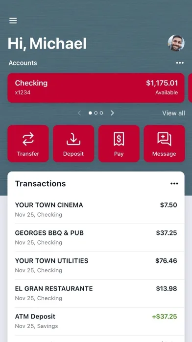 First Bank and Trust Company screenshot 1