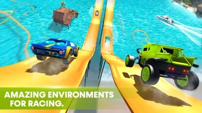 Race Off - Monster Truck+ Ramp screenshot 2