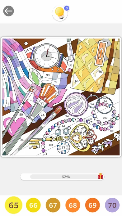 Art Book:Paint Color by Number screenshot 2