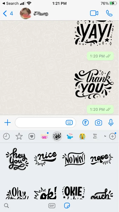 Wsticker for Chat Apps screenshot 1