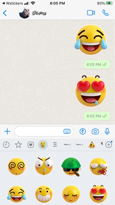 Wsticker for Chat Apps screenshot 3