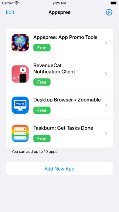 Appspree: App Promo Tools screenshot 1