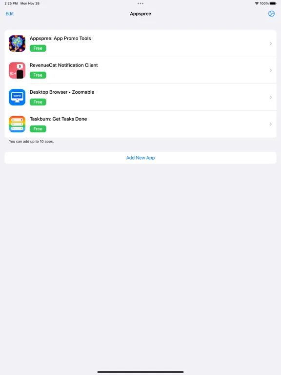 Appspree: App Promo Tools screenshot 4