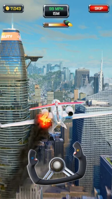 Crazy Plane Landing screenshot 1