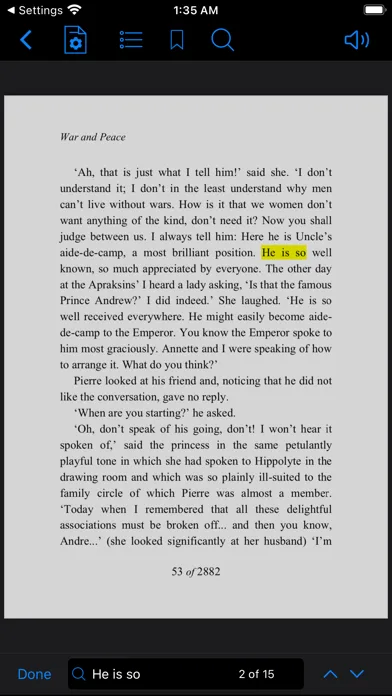 PDF Docs Voice Aloud Reader HD screenshot 3