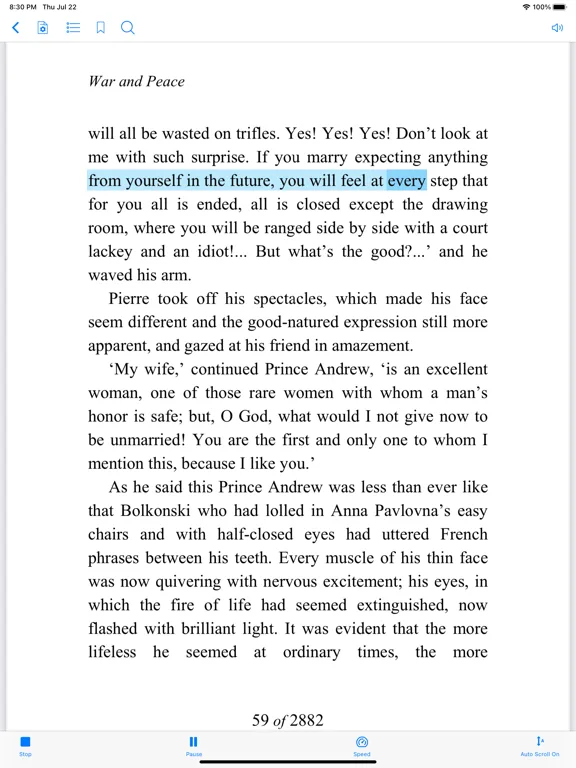 PDF Docs Voice Aloud Reader HD screenshot 4