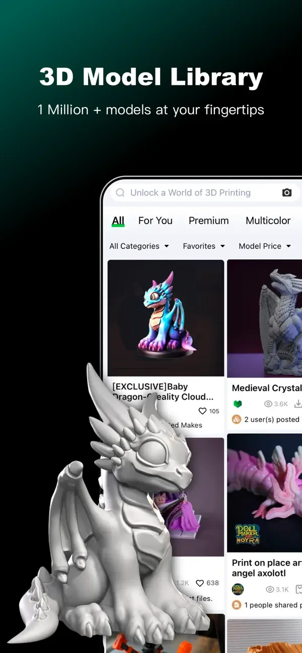 Creality Cloud - 3D Printing screenshot 1
