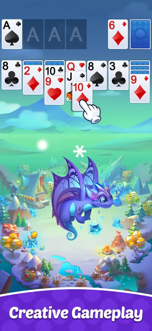 Solitaire Dragons screenshot 2