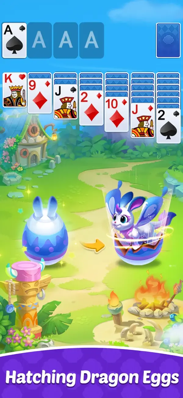 Solitaire Dragons screenshot 3