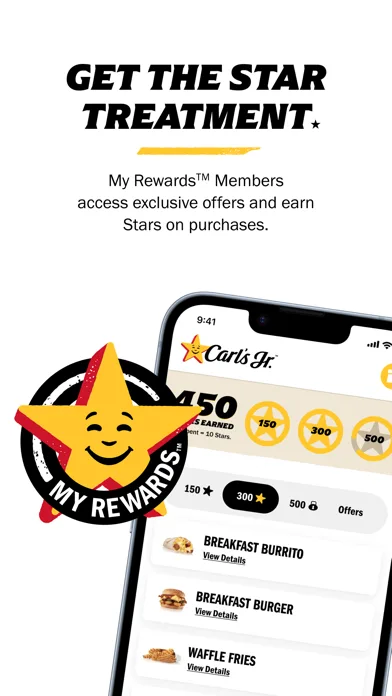 Carl's Jr. Mobile Ordering screenshot 1