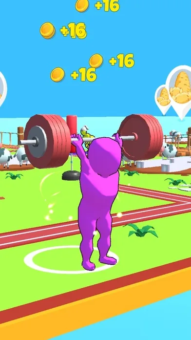 Muscle Land 3D - Hero Lifting screenshot 2