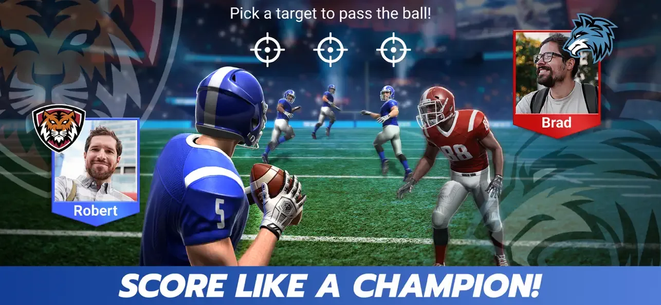 Football Battle - Touchdown! screenshot 1