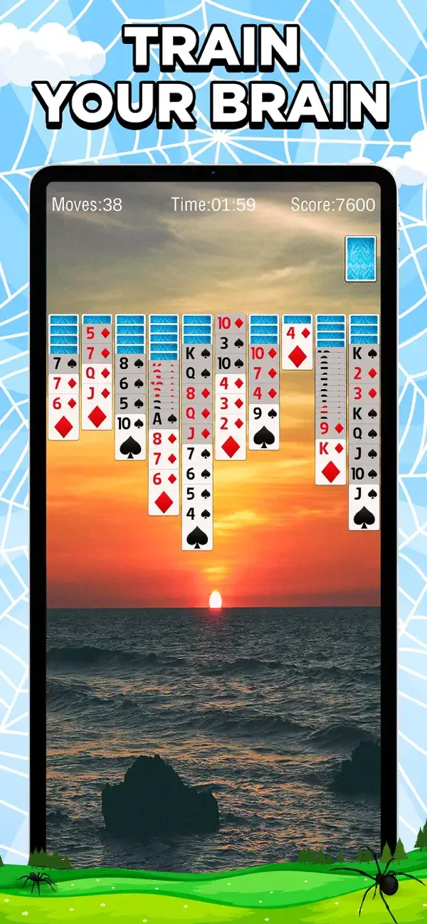 Spider Solitaire: Suit Master screenshot 3