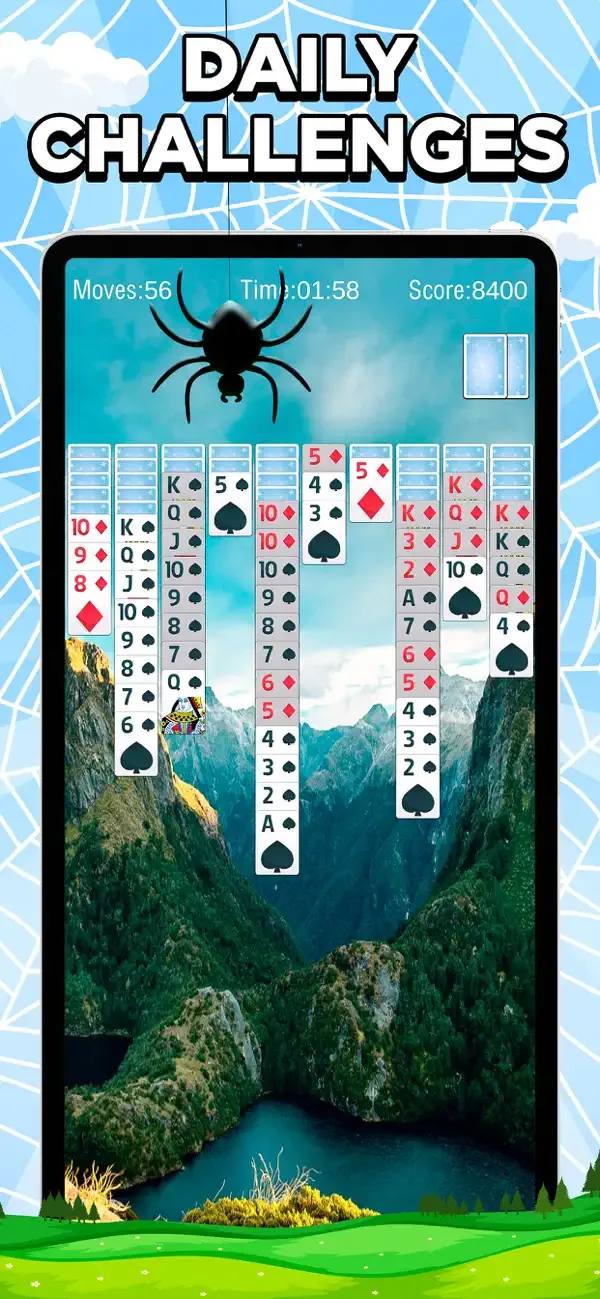 Spider Solitaire: Suit Master screenshot 5