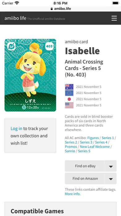 Tagmiibo: Write NFC Tags screenshot 3