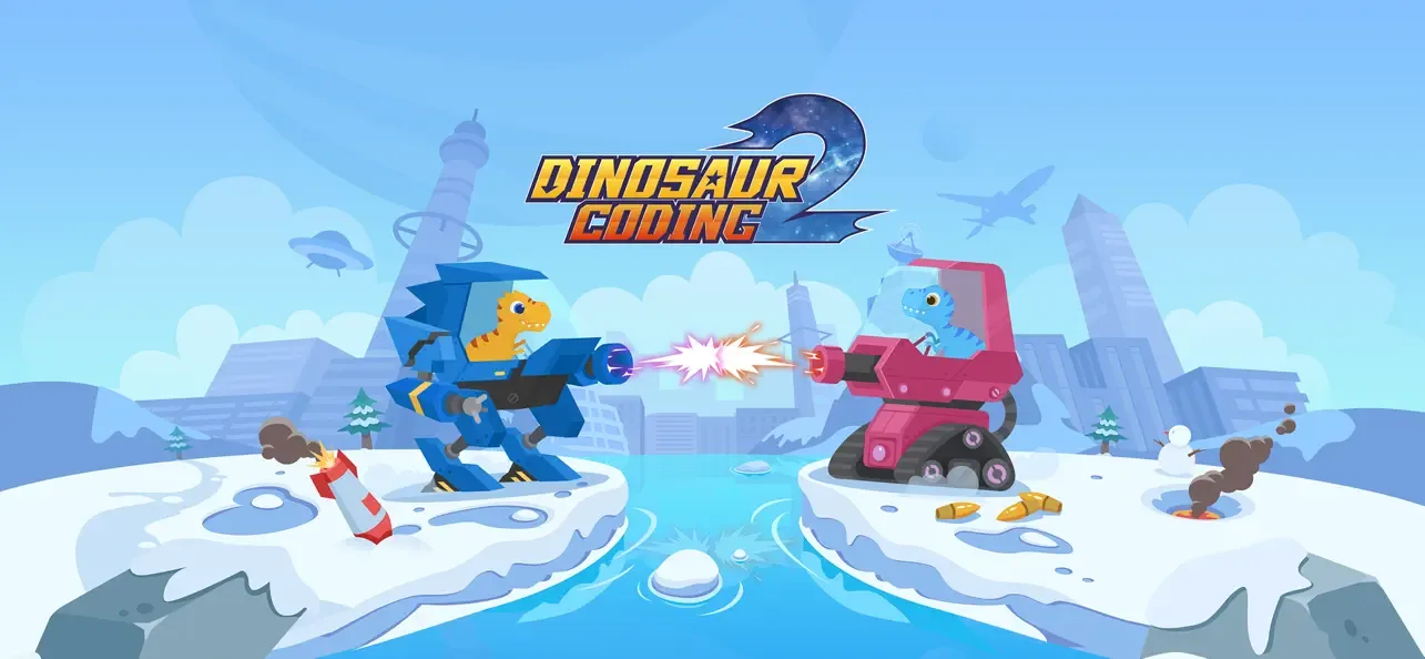 Dinosaur Coding 2: kids games screenshot 1