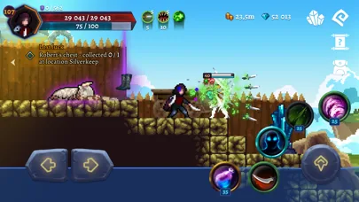 Darkrise - Pixel Action RPG screenshot 1