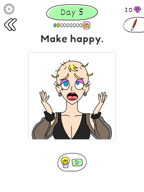 Draw Happy Beauty:Drawing Game screenshot 5