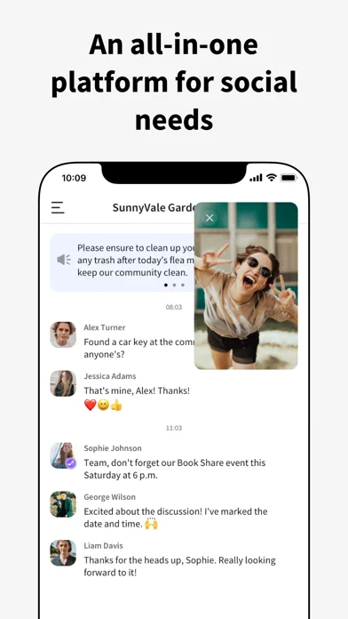Fambase: Live & Group Chat screenshot 2