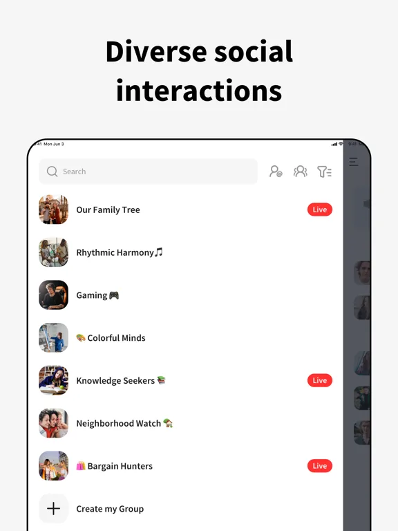 Fambase: Live & Group Chat screenshot 4