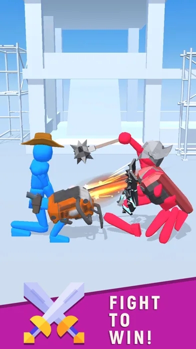 Fight Pose - Stickman Clash screenshot 3