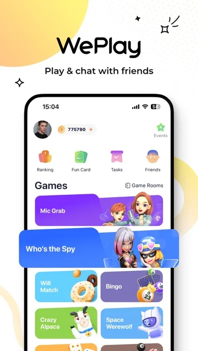 WePlay - Game and Party screenshot 1