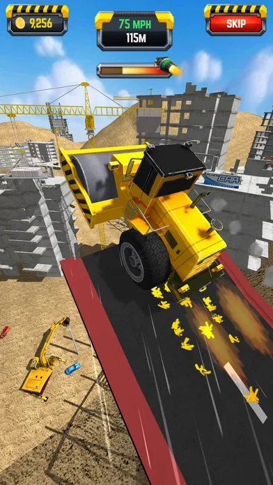 Construction Ramp Jumping screenshot 5