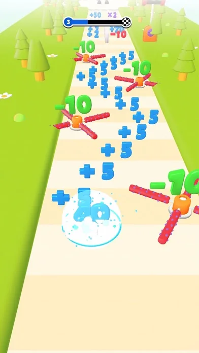 Number Run 3D screenshot 1